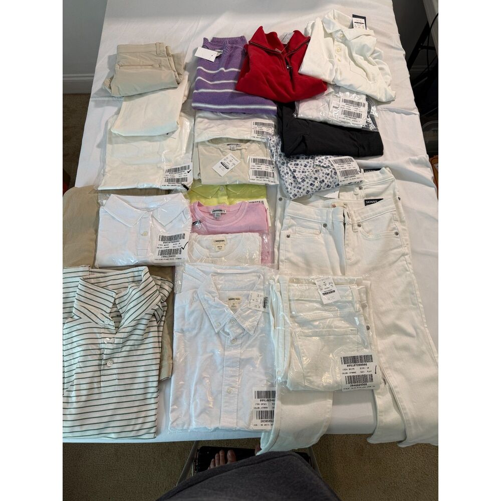 J.Crew Crewcuts Kids Clothing Bundle NWT/NWOT Mixed Sizes School Wardrobe Lot